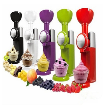 BigSwirlio Frozen Fruit Dessert Maker – Automatic Mini Slush & Ice Cream Machine for Home