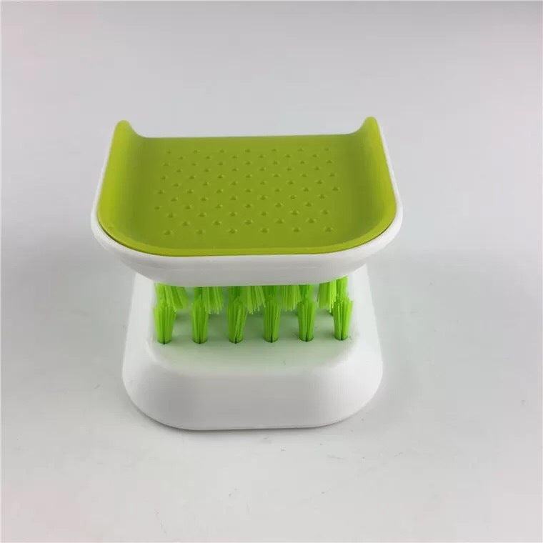 U-Shaped Knife & Cutlery Cleaning Brush – Bristle Scrub for Easy Kitchen Cleaning