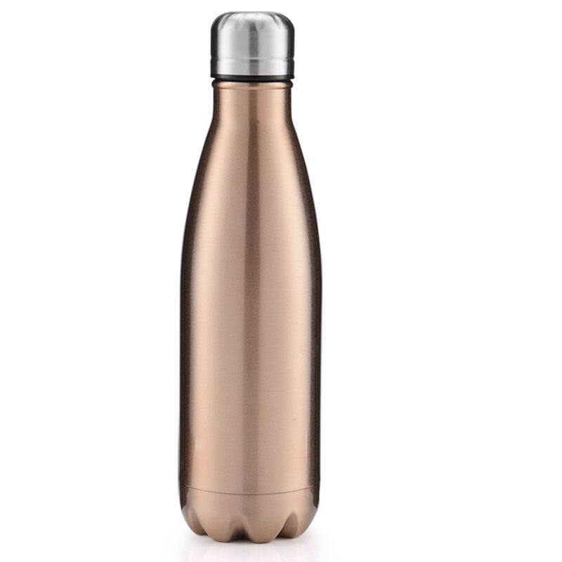 304 Stainless Steel Insulated Water Cup – 500ml Sports Travel Bottle