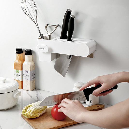 Kitchen Knife Rack – Space-Saving Modern Knife Holder for Safe Storage