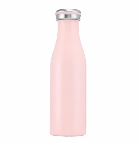 Insulated Stainless Steel Milk Bottle – Vacuum-Sealed Leakproof Water Bottle (350ml/500ml)