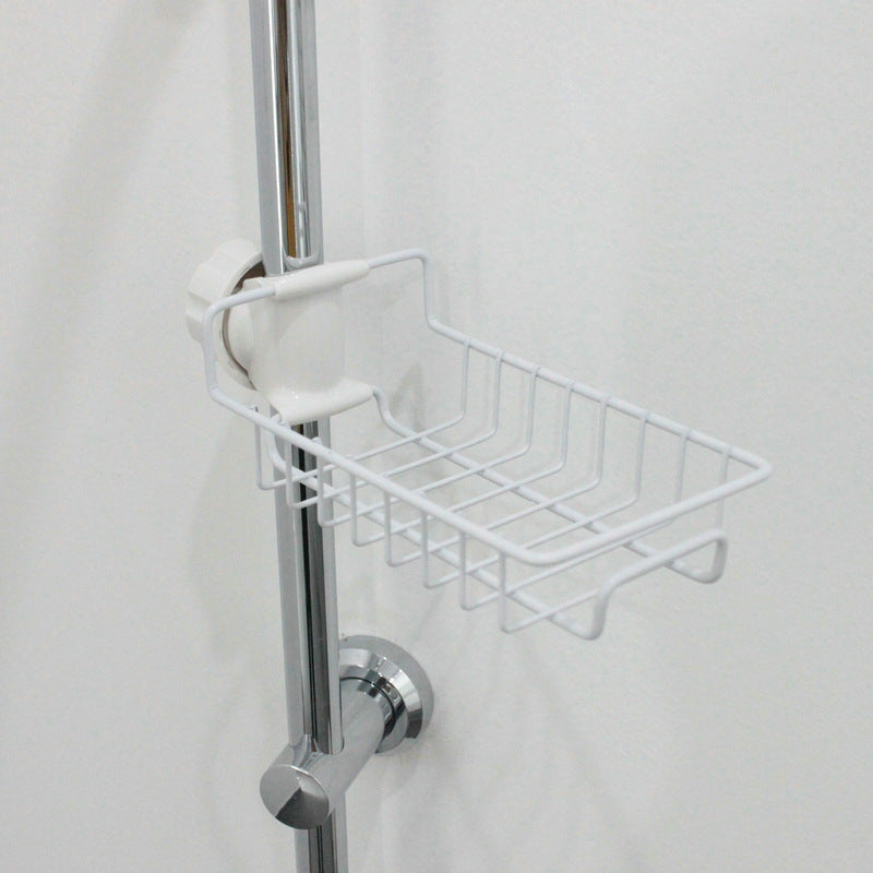 Adjustable Sink Drain Rack & Sponge Holder