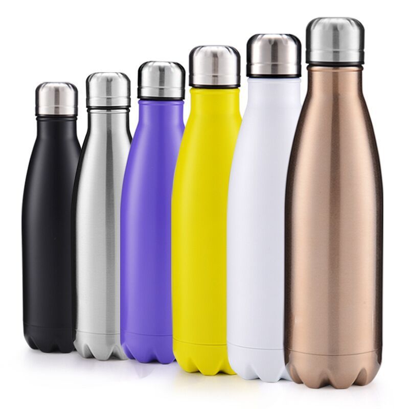 304 Stainless Steel Insulated Water Cup – 500ml Sports Travel Bottle