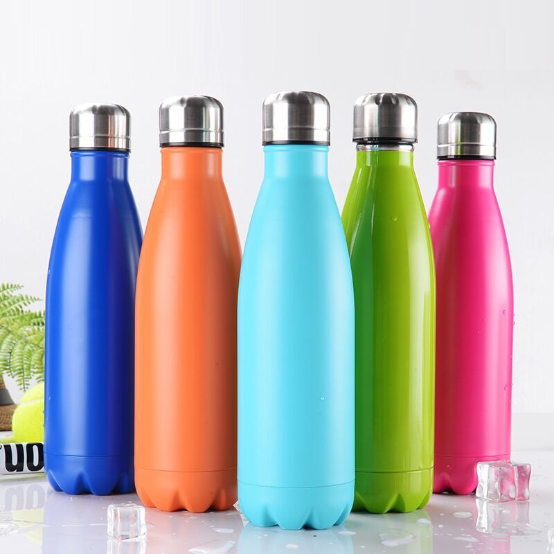 304 Stainless Steel Insulated Water Cup – 500ml Sports Travel Bottle