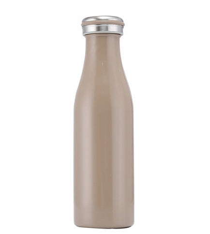 Insulated Stainless Steel Milk Bottle – Vacuum-Sealed Leakproof Water Bottle (350ml/500ml)