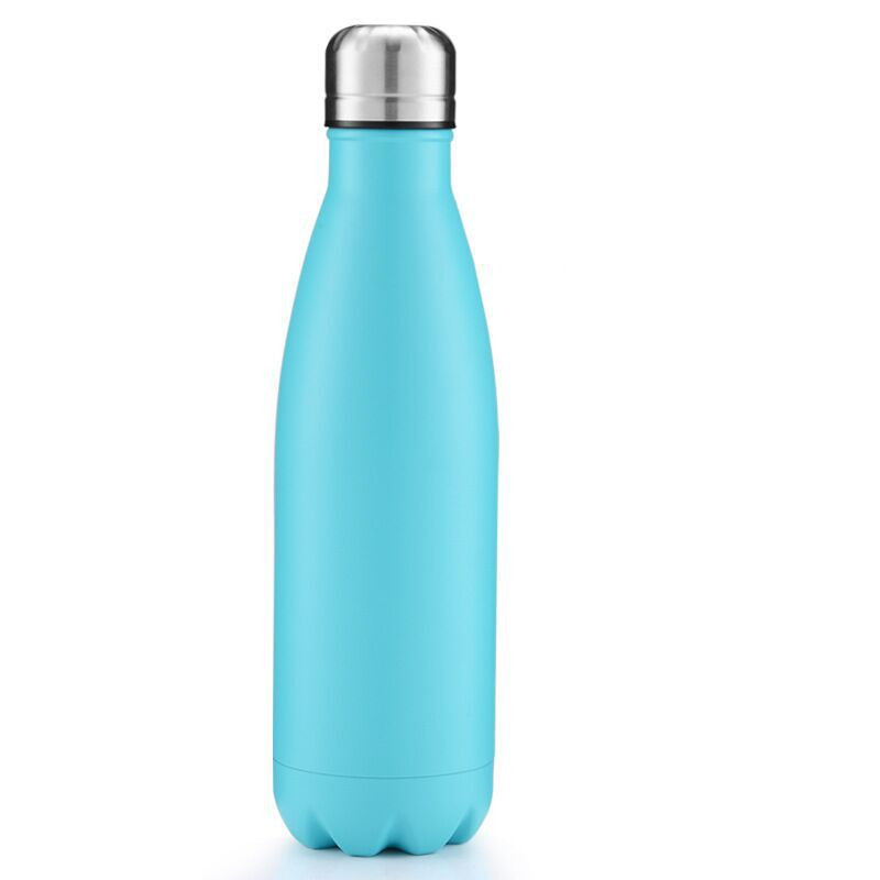 304 Stainless Steel Insulated Water Cup – 500ml Sports Travel Bottle