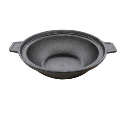 Heavy-Duty Cast Iron Cooking Pot – Available in Multiple Sizes with Lid