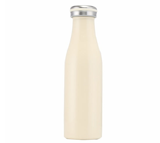 Insulated Stainless Steel Milk Bottle – Vacuum-Sealed Leakproof Water Bottle (350ml/500ml)