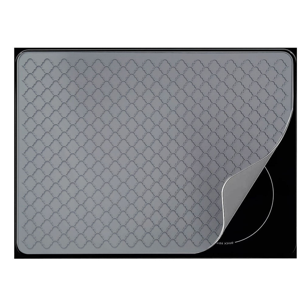 Multifunctional Silicone Stove Protector & Drain Pad – Heat-Resistant Kitchen Mat