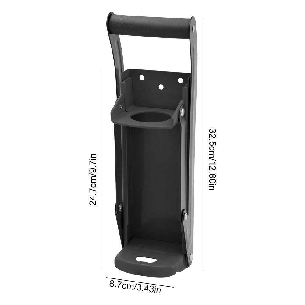 Wall-Mounted Can Crusher – Heavy-Duty 16oz / 500ml Bottle & Can Presser with Easy Grip Handle