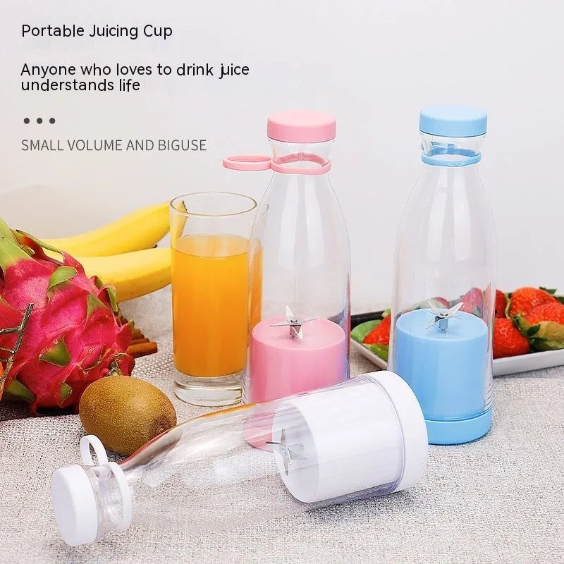 Portable USB Rechargeable Blender – 6-Blade Personal Juicer for Smoothies & Shakes