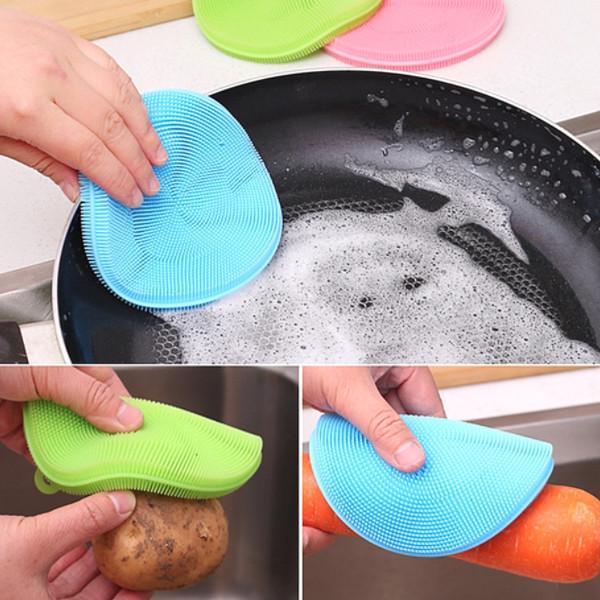 Better Sponge – Heavy-Duty Silicone Scrubber for Dishwashing & Kitchen Cleaning (Bacteria-Resistant)