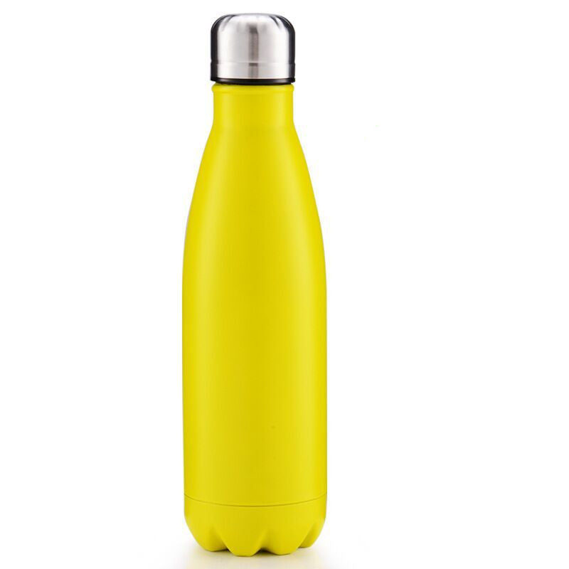 304 Stainless Steel Insulated Water Cup – 500ml Sports Travel Bottle