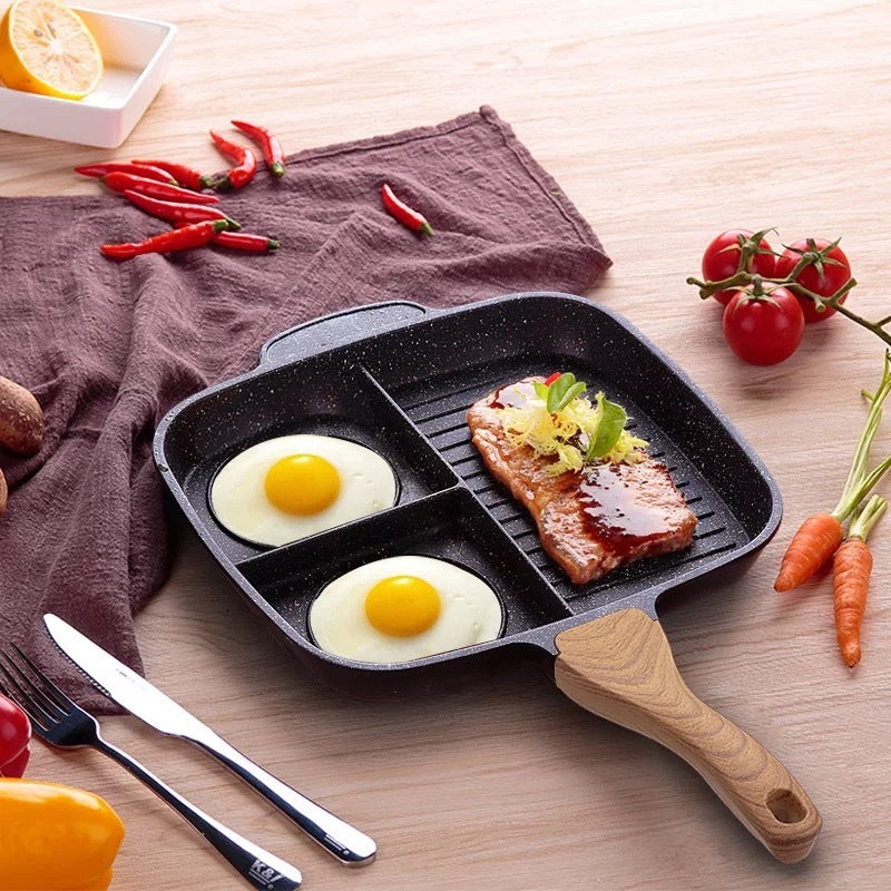 Non-Stick Frying Pan – Multi-Function Steak & Omelette Pan for Induction, Gas, Electric & Ceramic Stoves