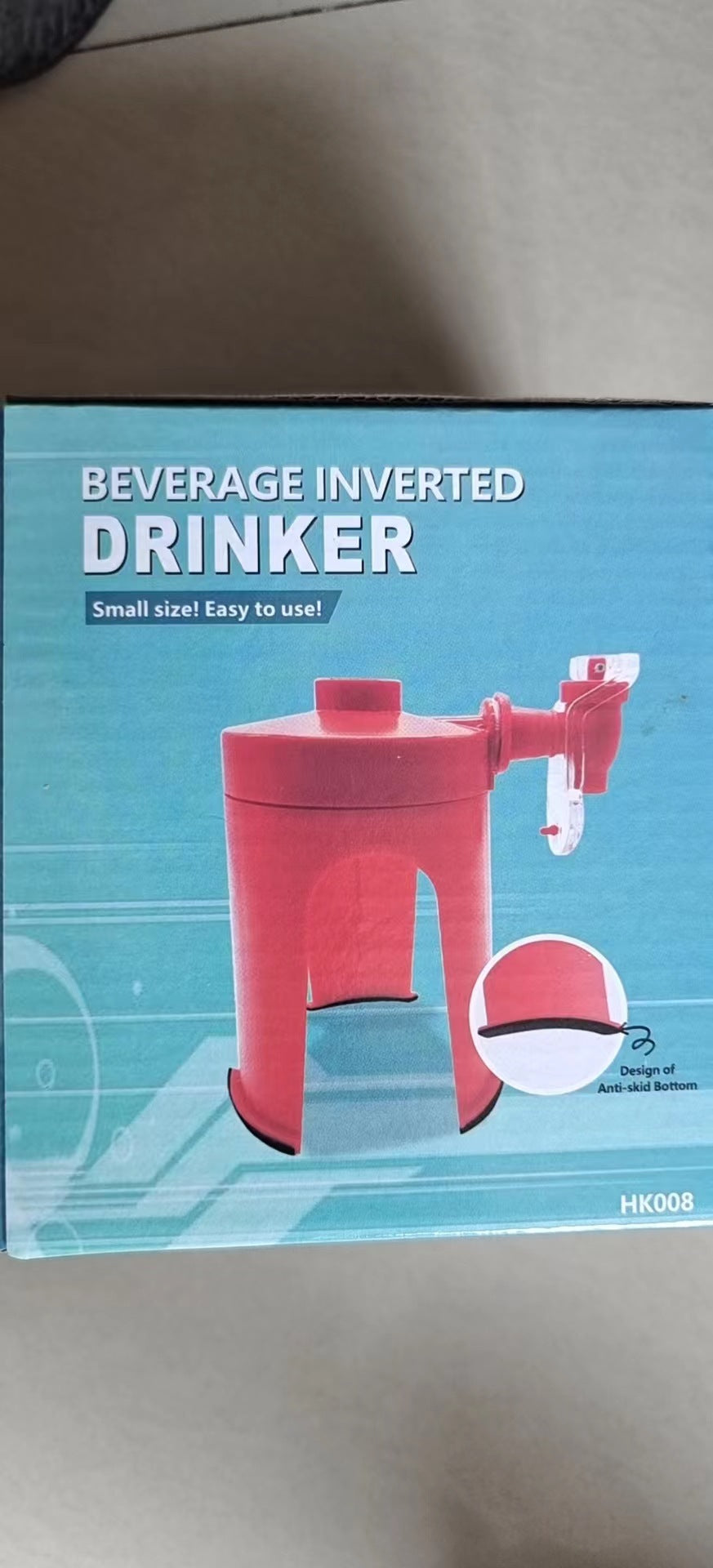 Upside-Down Soda & Water Jug Dispenser – Easy-Pour Beverage Gadget for Home & Parties