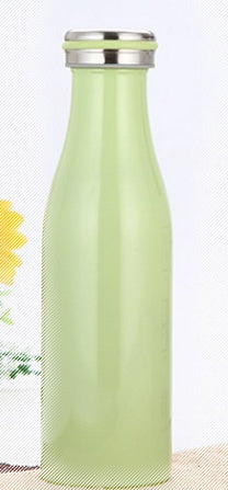 Insulated Stainless Steel Milk Bottle – Vacuum-Sealed Leakproof Water Bottle (350ml/500ml)