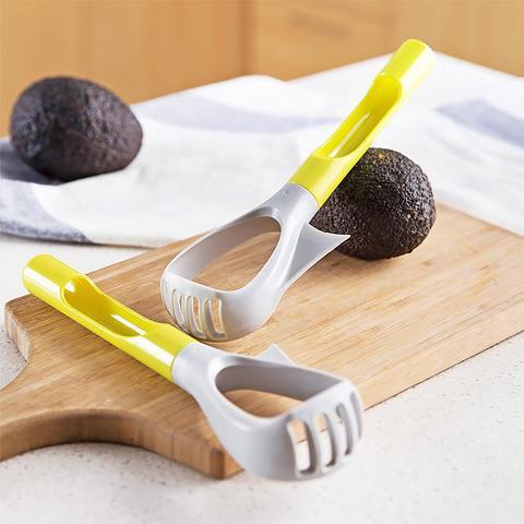 5-in-1 Avocado Slicer, Pitter & Cutter Tool – Non-Slip Grip for Easy Avocado Prep