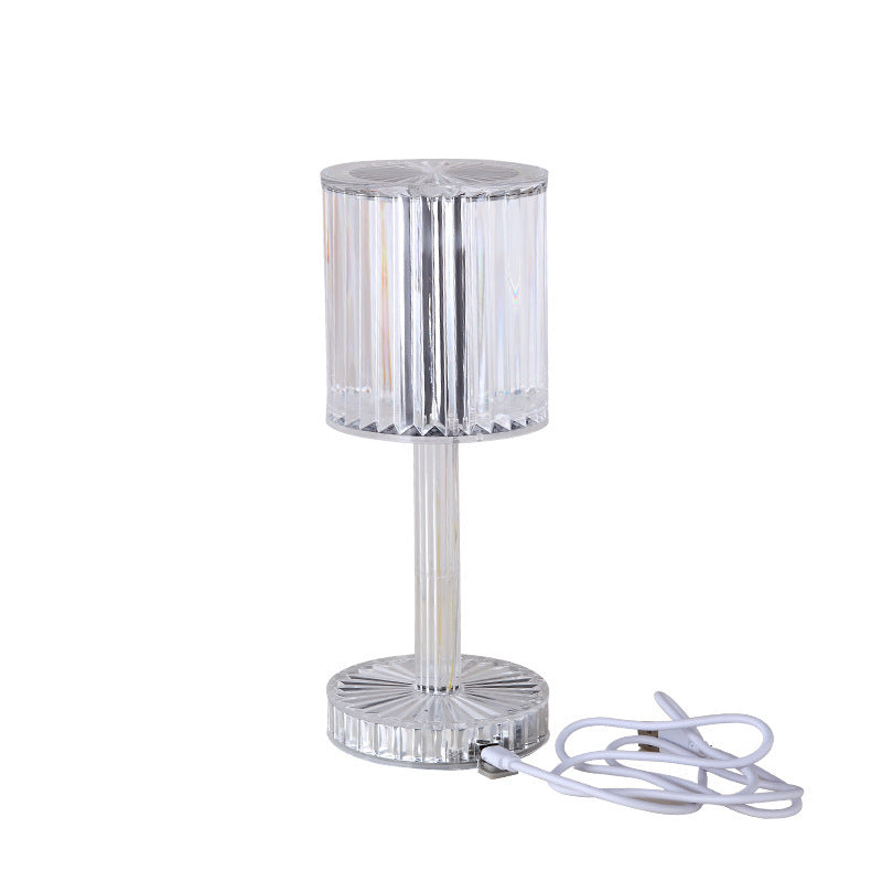 Crystal Touch LED Table Lamp – Elegant, Dimmable & Romantic Decor