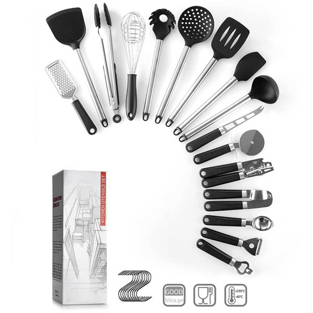 Silicone Spatula & Spoon Set – 16-Piece Heat-Resistant, Non-Stick Kitchen Utensil Set