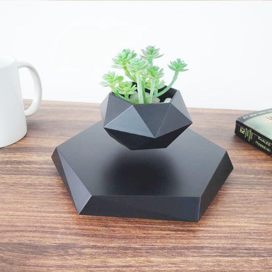 Floating Magnetic Levitating Flower Pot – Modern Air Plant Planter